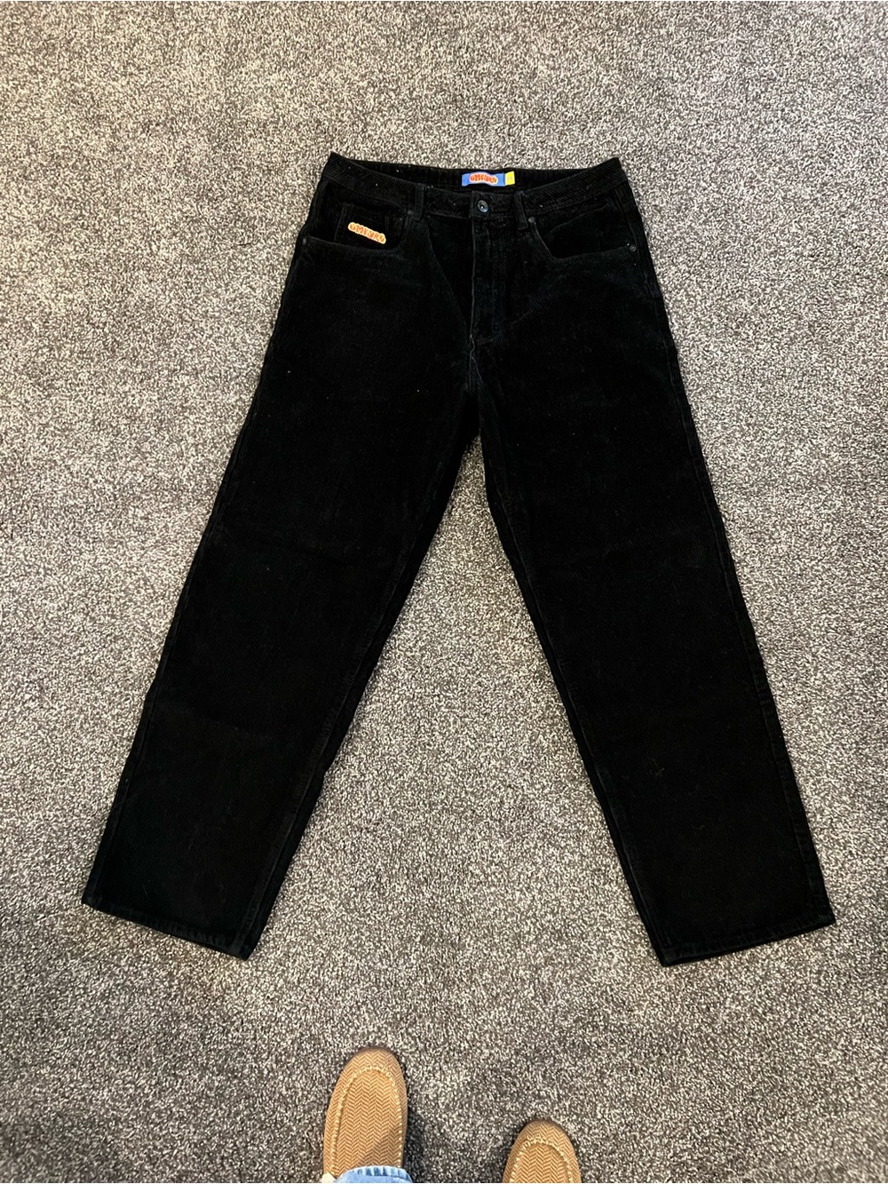 Black Corduroy Men’s Pants - Empyre